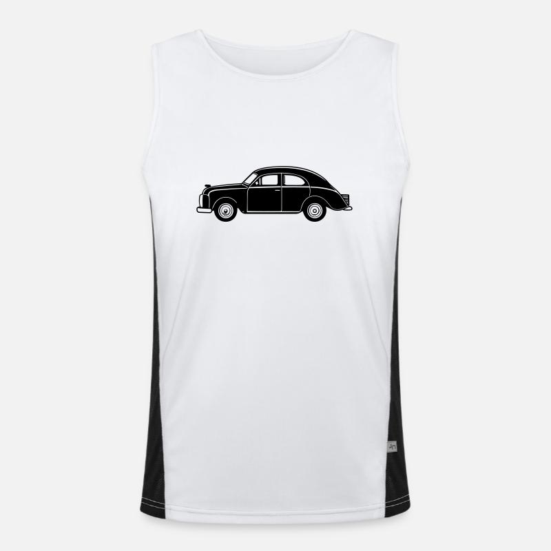 Car Men's Functional Contrast Tank Top 