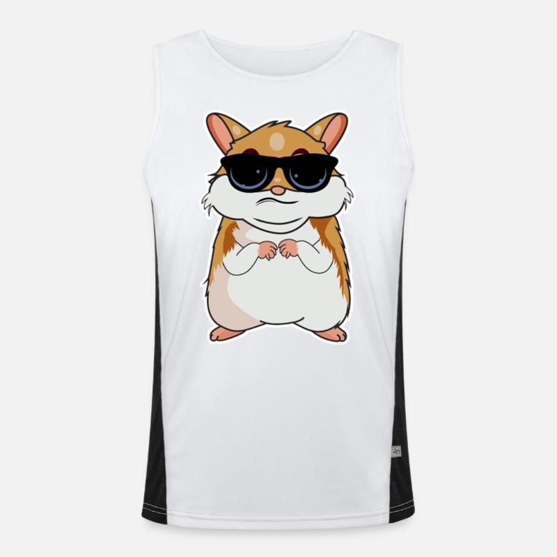 Hamster Débardeur respirant contrasté Homme 