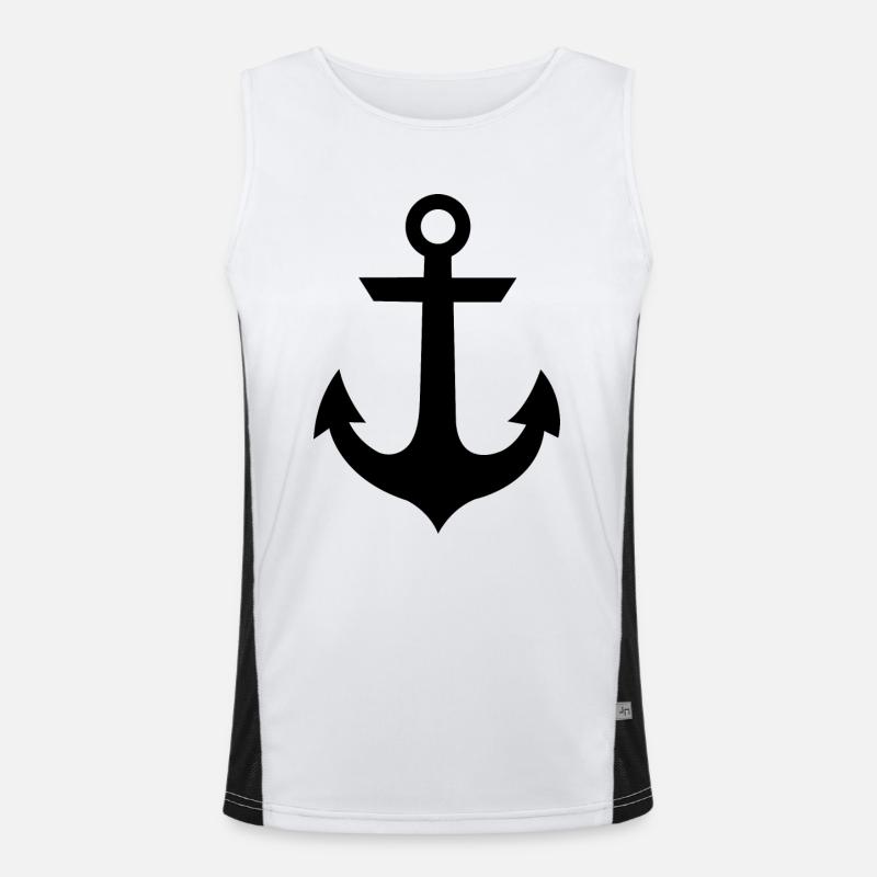 anchor Men's Functional Contrast Tank Top 