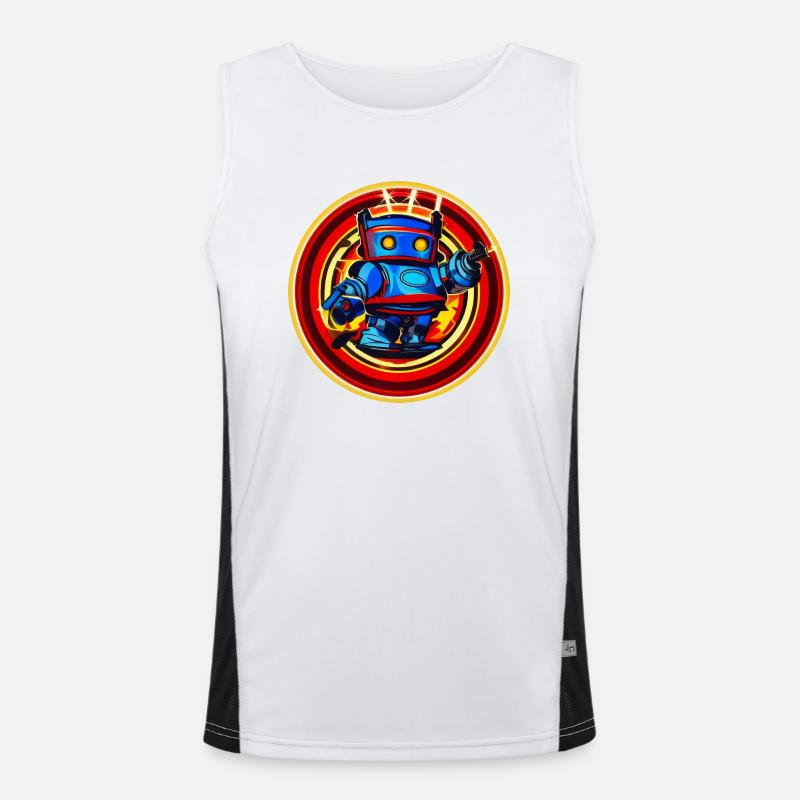 Evil Robot Série 006 Débardeur respirant contrasté Homme 