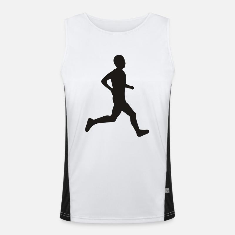 runner Men's Functional Contrast Tank Top 