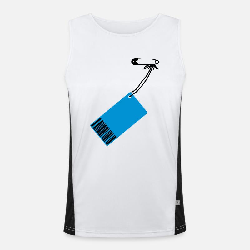 Prix-tag Débardeur respirant contrasté Homme 