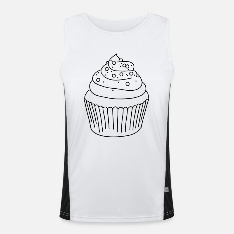 Cupcake Men's Functional Contrast Tank Top 