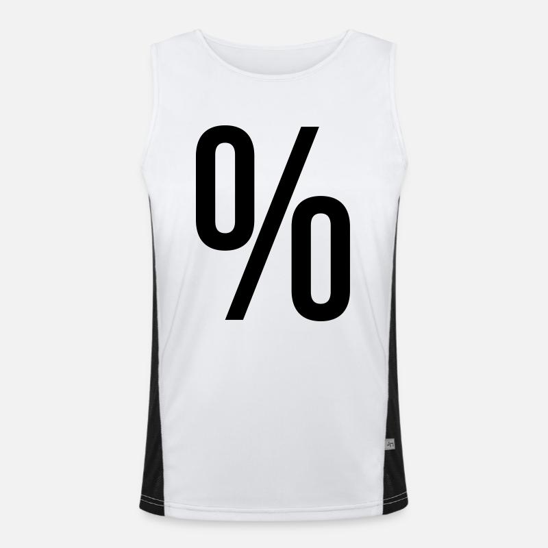 Pourcent Débardeur respirant contrasté Homme 