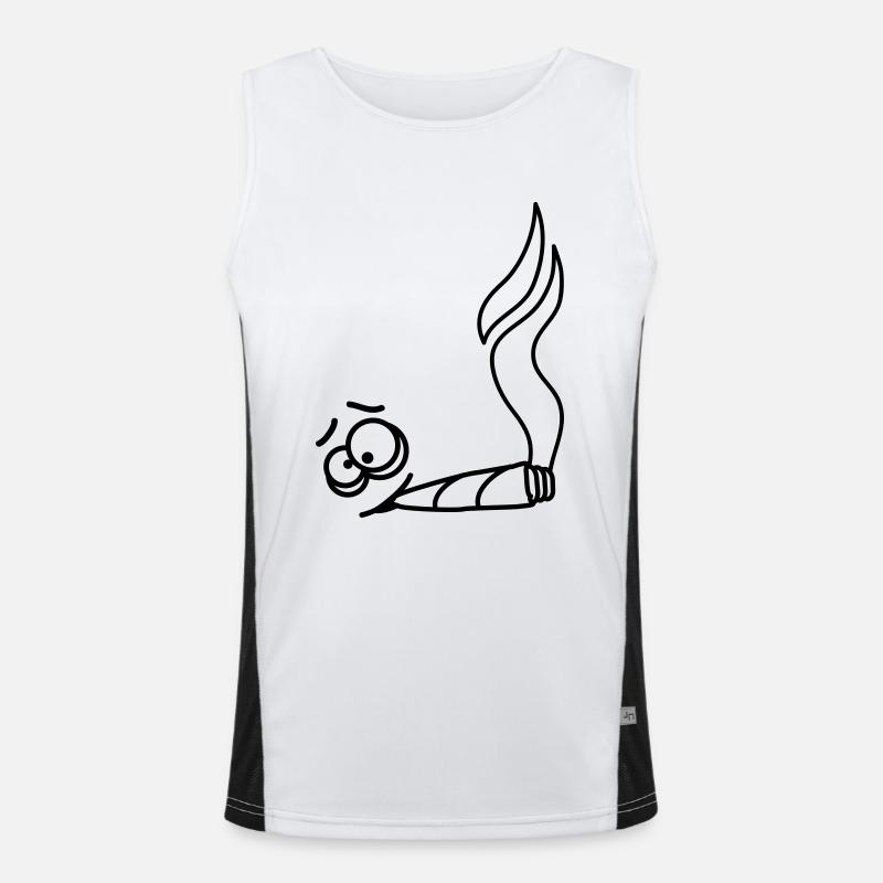 Joint Smoker Men's Functional Contrast Tank Top 