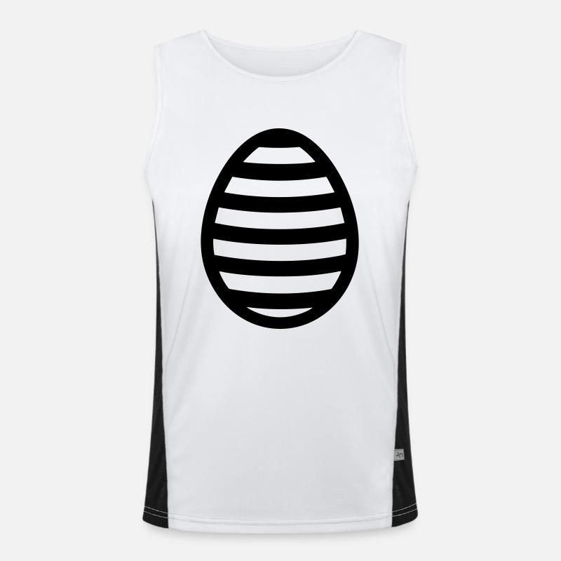 Oeuf Débardeur respirant contrasté Homme 