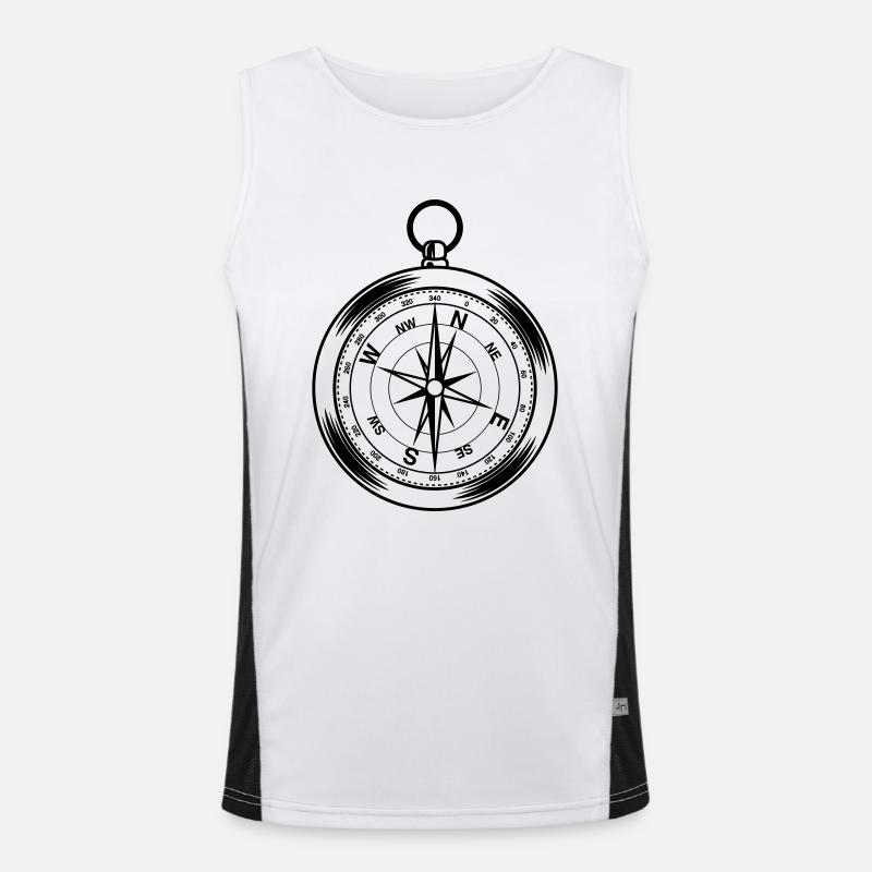 compass Men's Functional Contrast Tank Top 
