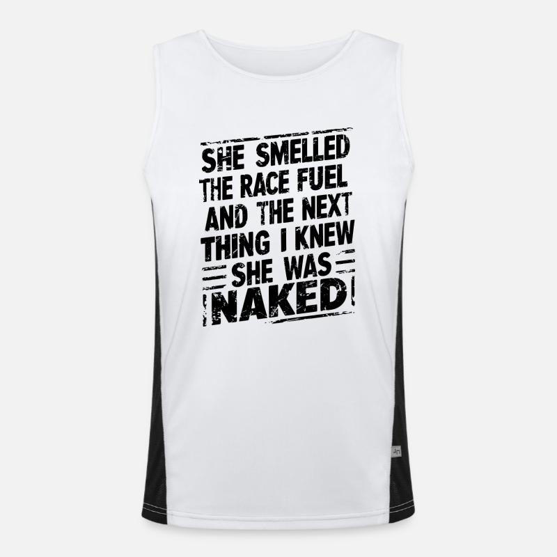 Racing and adrenaline Men's Functional Contrast Tank Top 