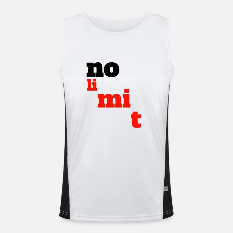 no limit Débardeur respirant contrasté Homme 