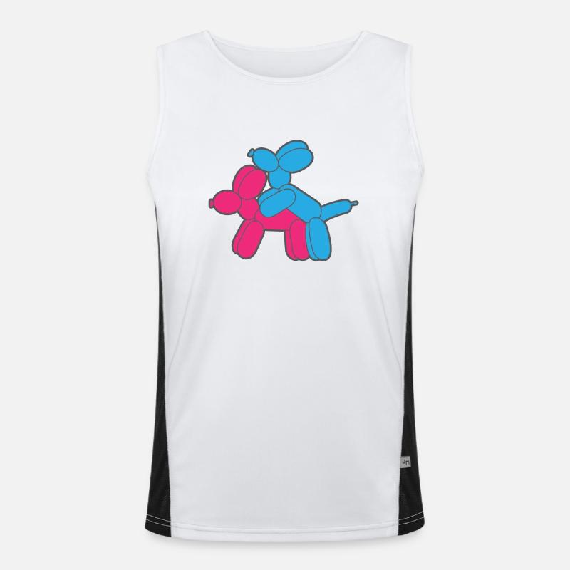 palloncini Men's Functional Contrast Tank Top 