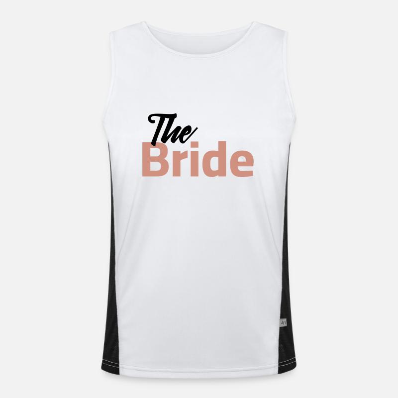 The Bride Men's Functional Contrast Tank Top 