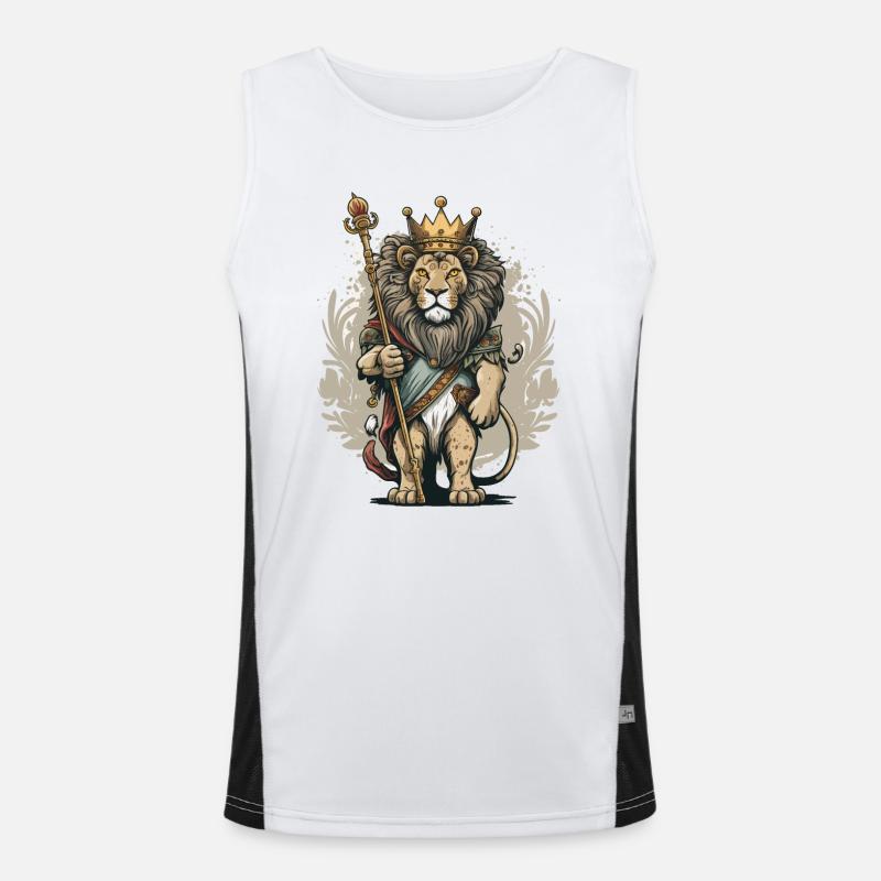 Roaring Kingdom Men's Functional Contrast Tank Top 