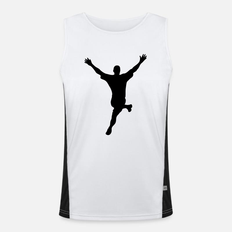 victory sieger winner gewinner sieg win Men's Functional Contrast Tank Top 