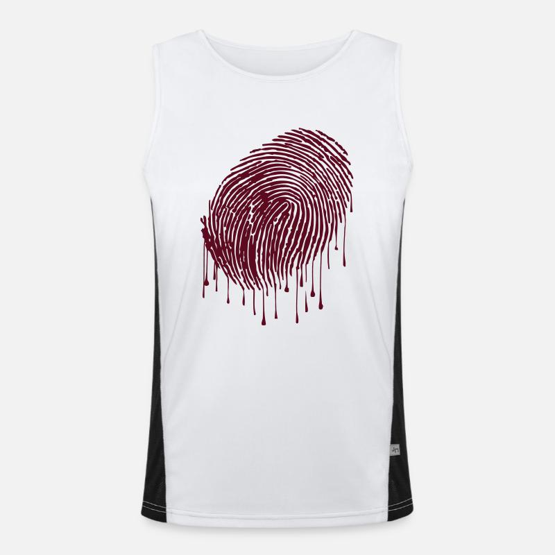 Fingerprint Men's Functional Contrast Tank Top 