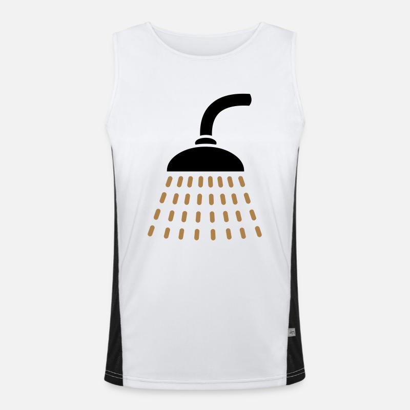 shower Débardeur respirant contrasté Homme 