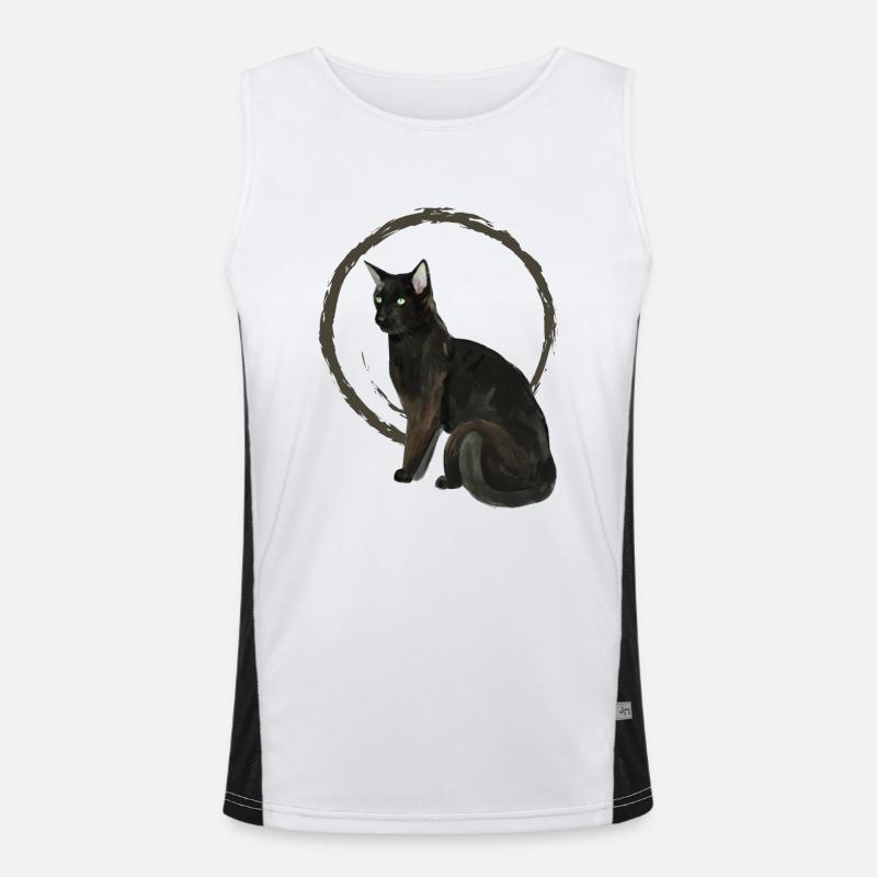 Black Cat Nelson 2 Men's Functional Contrast Tank Top 