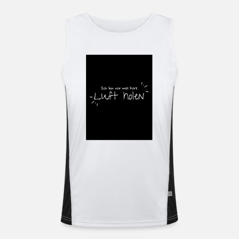 Rüdiger Funktionelles Kontrast-Tank Top für Männer 