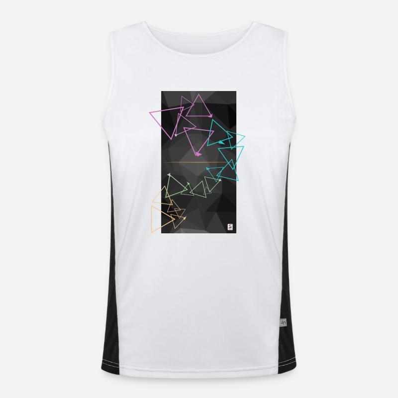 Triangle Débardeur respirant contrasté Homme 