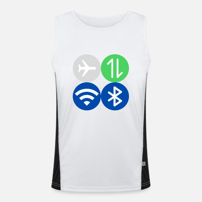 Quick Menu Men's Functional Contrast Tank Top 