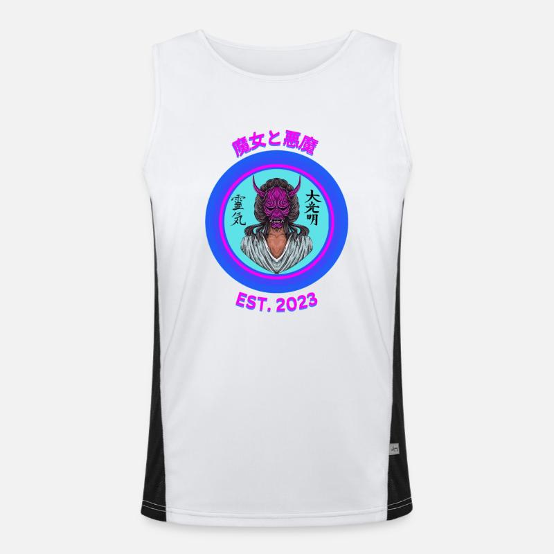 Witch & Devil Men's Functional Contrast Tank Top 