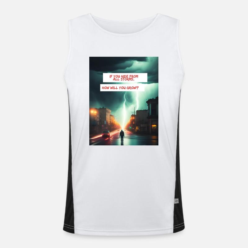 How will you grow Men's Functional Contrast Tank Top 