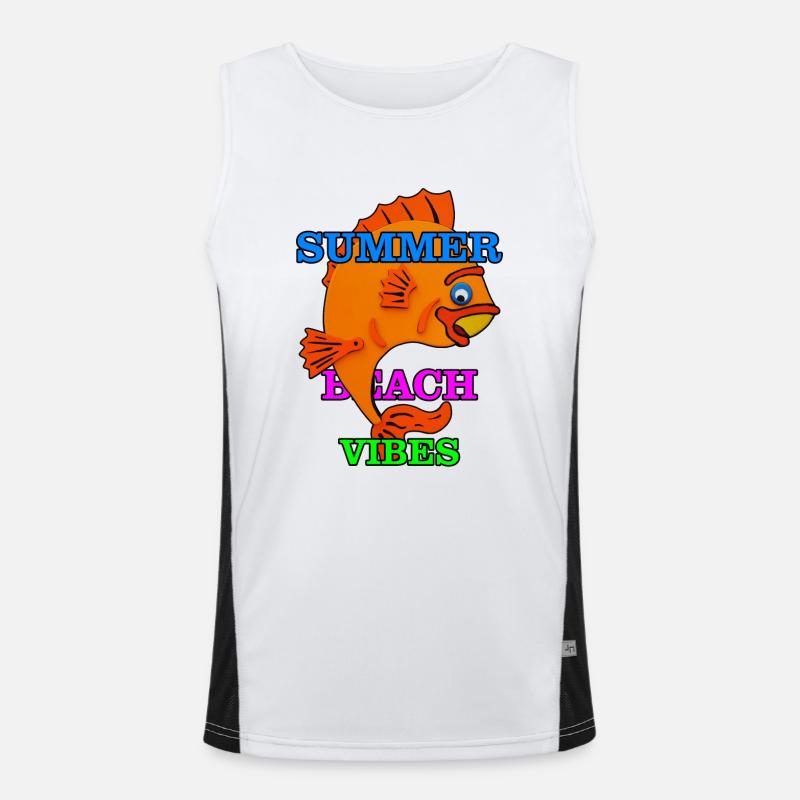 Perch Men's Functional Contrast Tank Top 