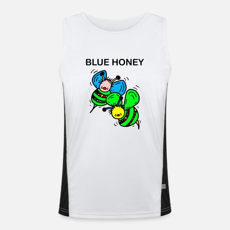 Bees Men's Functional Contrast Tank Top 