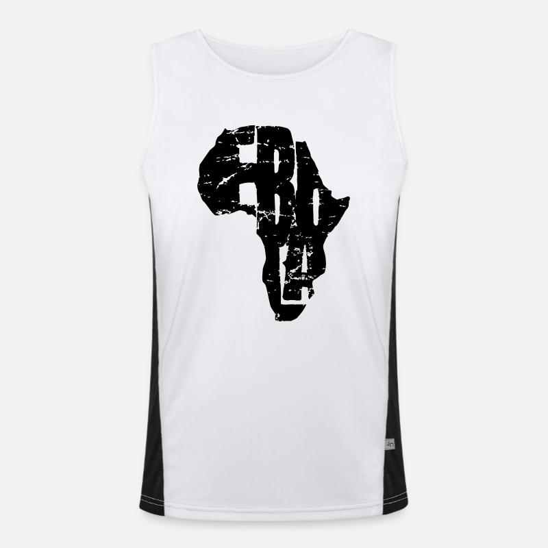 Ebola Men's Functional Contrast Tank Top 