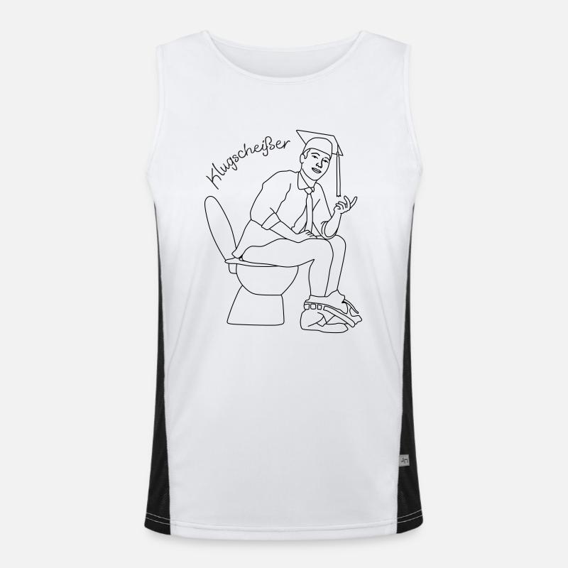 Klugscheisser 5 Men's Functional Contrast Tank Top 