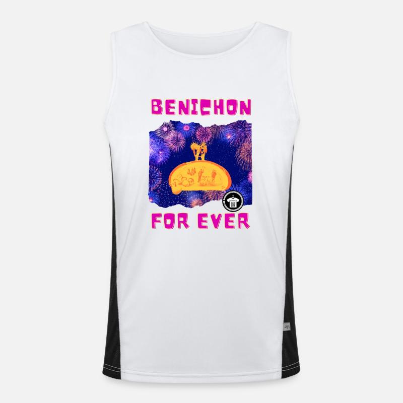 Bénichon For Ever by Ça Glâne Pour Moi 2 Débardeur respirant contrasté Homme 