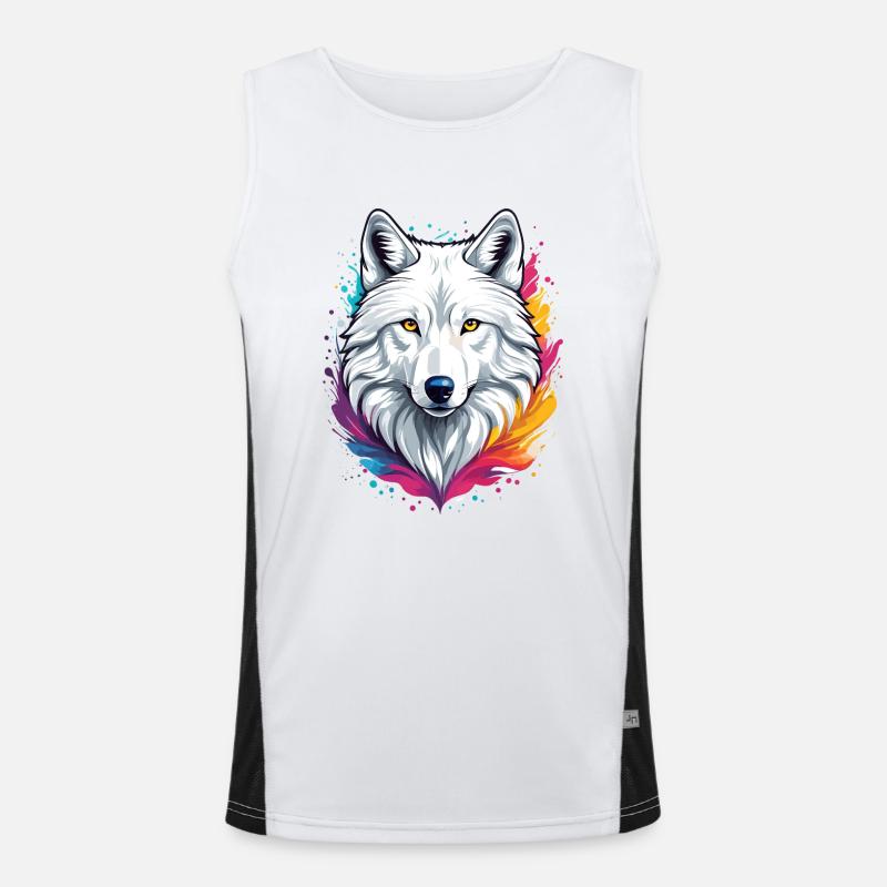 Arctic Wolf Men's Functional Contrast Tank Top 