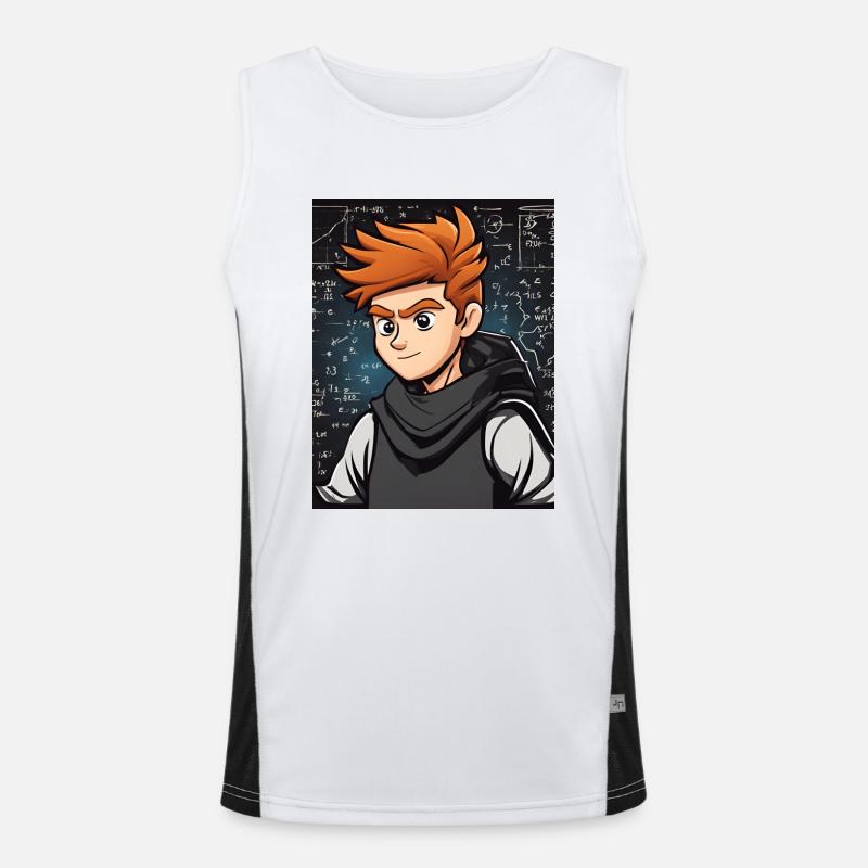Ginger Ninja 2 Men's Functional Contrast Tank Top 