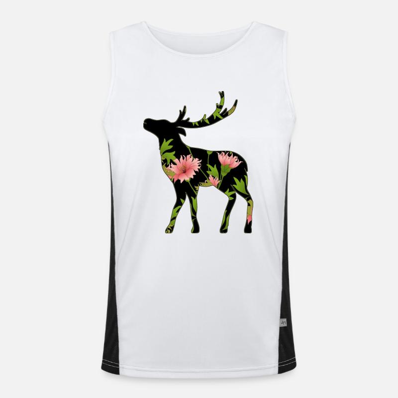 Deer Men's Functional Contrast Tank Top 