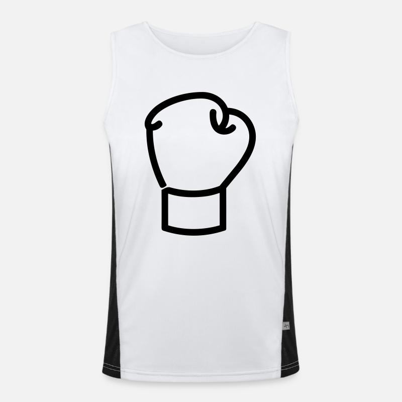 Boxhandschuh Funktionelles Kontrast-Tank Top für Männer 