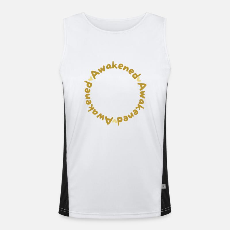 Awakened Funktionelles Kontrast-Tank Top für Männer 