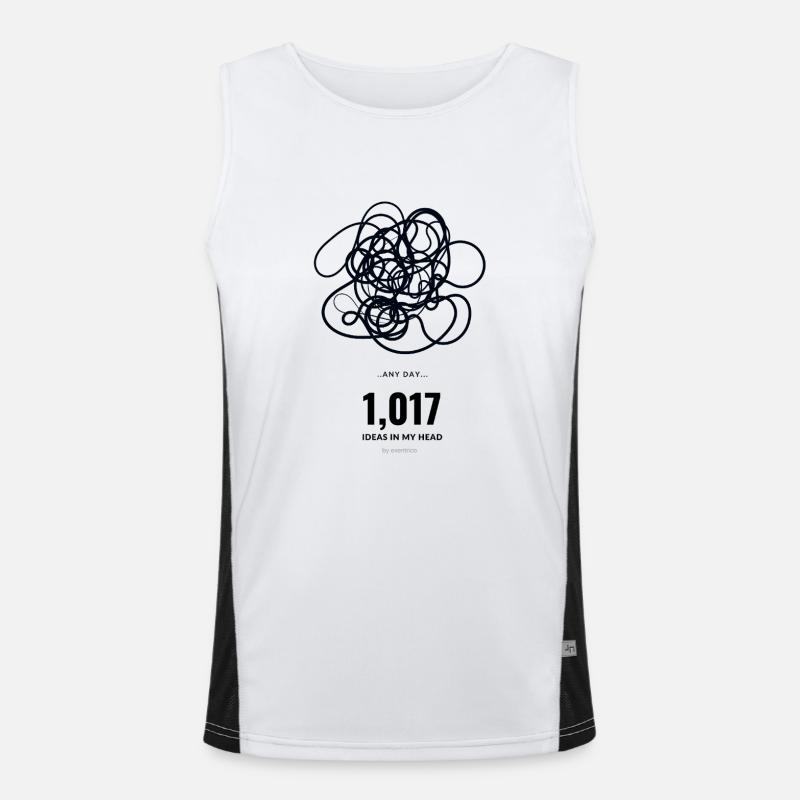 IDEAS Men's Functional Contrast Tank Top 