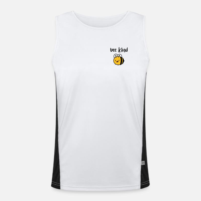 Beekeeper Bee Child Saying Gift Men's Functional Contrast Tank Top 