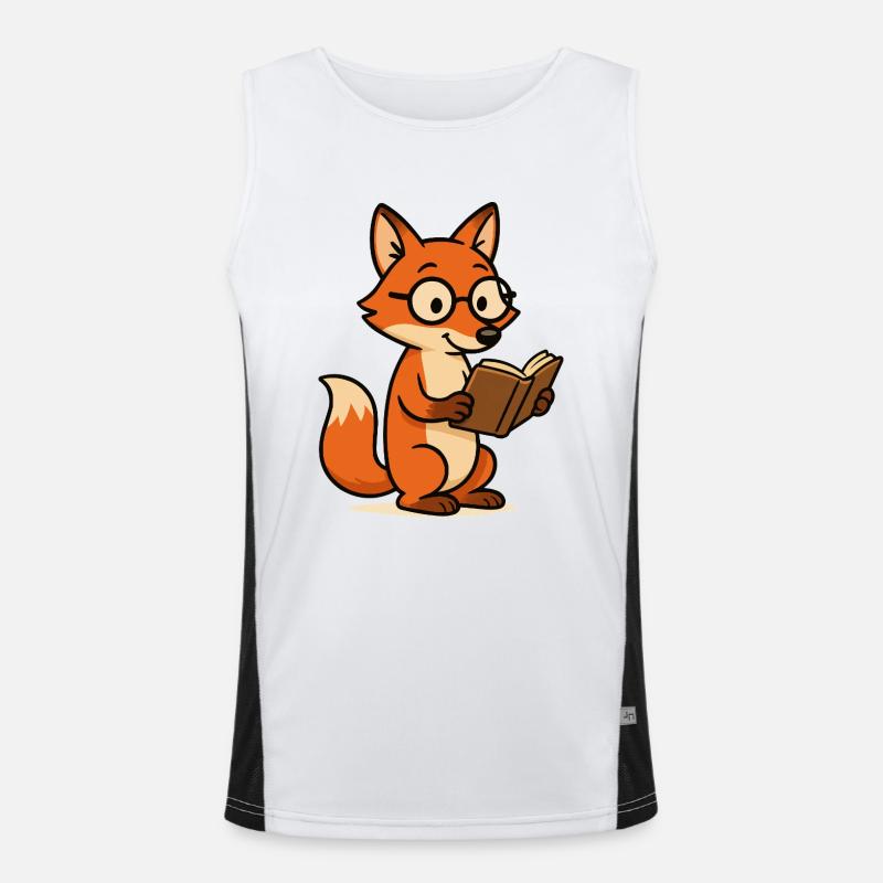 fuchs schlaufuchs Funktionelles Kontrast-Tank Top für Männer 