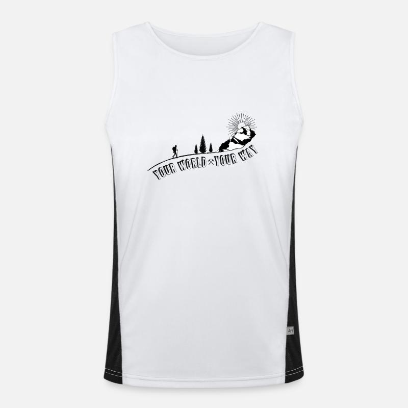Mountain Men's Functional Contrast Tank Top 