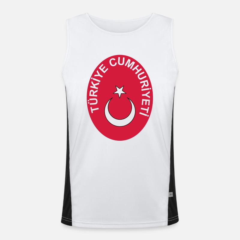 Turkey Men's Functional Contrast Tank Top 