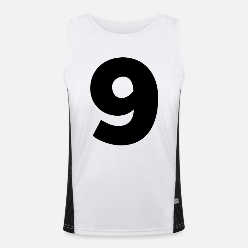 9. Funktionelles Kontrast-Tank Top für Männer 