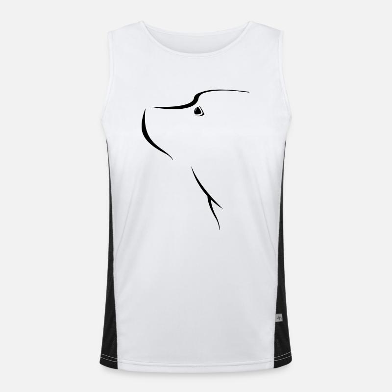 bone Funktionelles Kontrast-Tank Top für Männer 