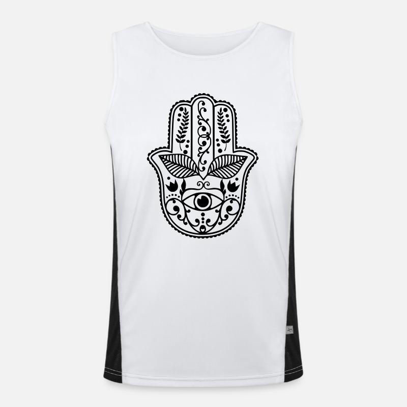 Main de Fatima Débardeur respirant contrasté Homme 