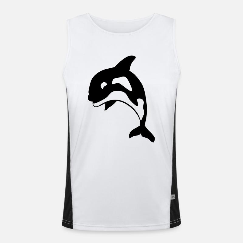 orca Débardeur respirant contrasté Homme 