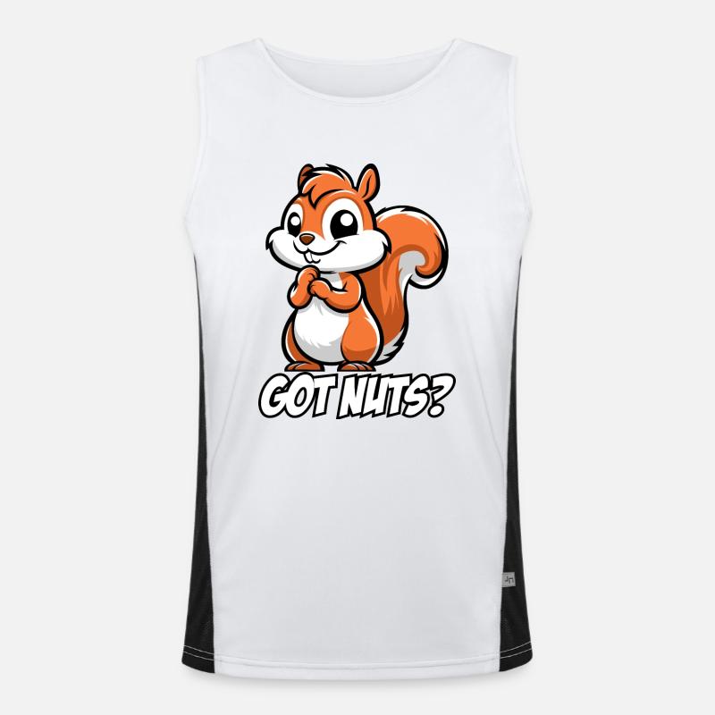 Got Nuts? Men's Functional Contrast Tank Top 
