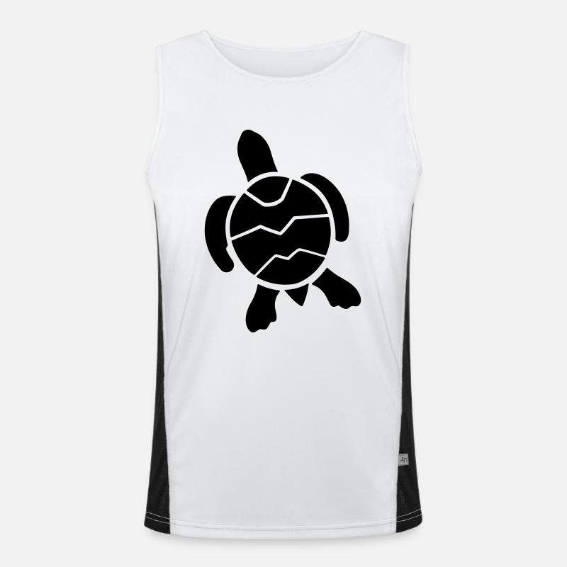 tortue Débardeur respirant contrasté Homme 
