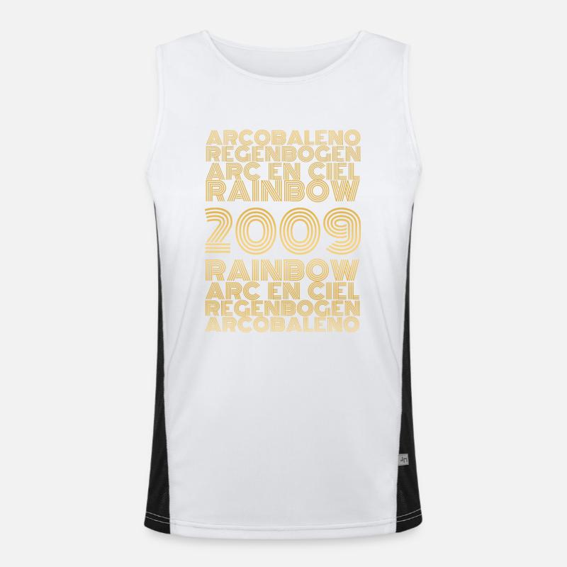 2009 Funktionelles Kontrast-Tank Top für Männer 