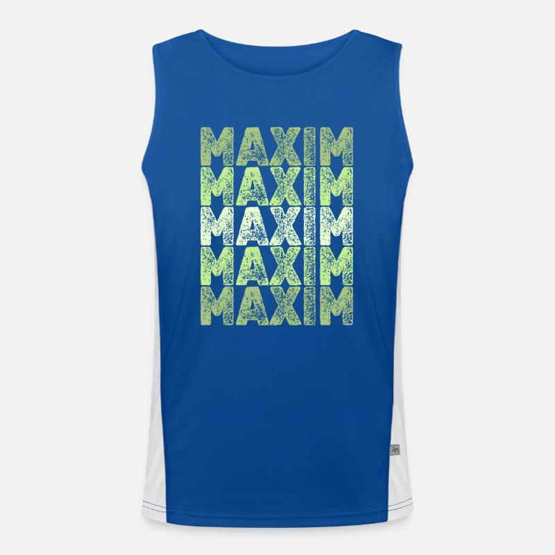 Gift for Maxim Men's Functional Contrast Tank Top 