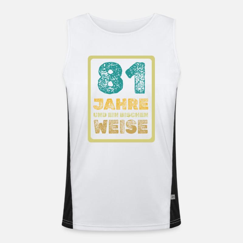 Wisdom 81 Men's Functional Contrast Tank Top 