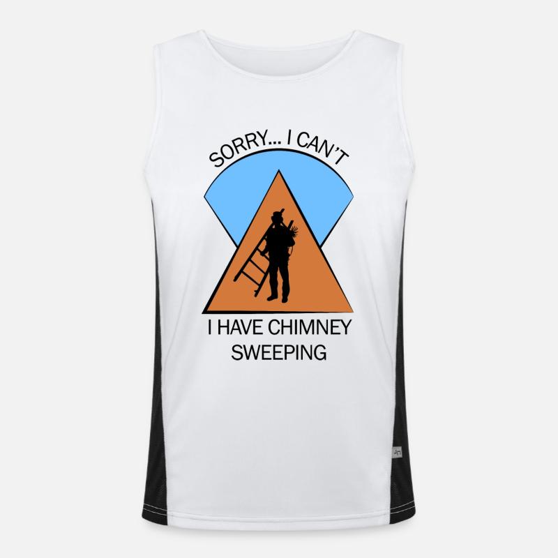 Chimney Sweep Chimney Sweep Men's Functional Contrast Tank Top 